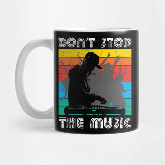 Don't Stop the Music - DJ Party Design by Otaku Vibes